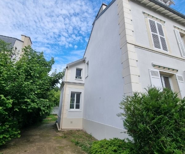Façade arrière rénovée d’une maison à Chatou